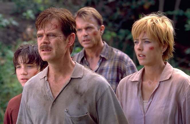 Jurassic Park III (Parque Jurásico III) - De la película - Trevor Morgan, William H. Macy, Sam Neill, Téa Leoni