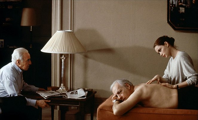 Nelly et Monsieur Arnaud - Tournage - Claude Sautet, Michel Serrault, Emmanuelle Béart