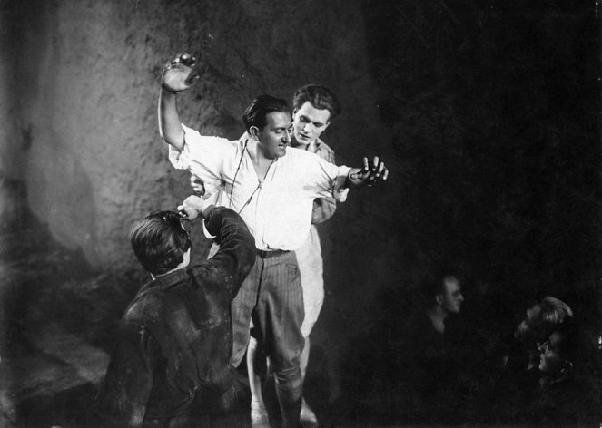 Metropolis - Tournage - Fritz Lang, Gustav Fröhlich