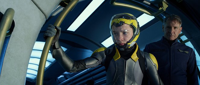 Ender's Game - Filmfotos - Asa Butterfield, Harrison Ford