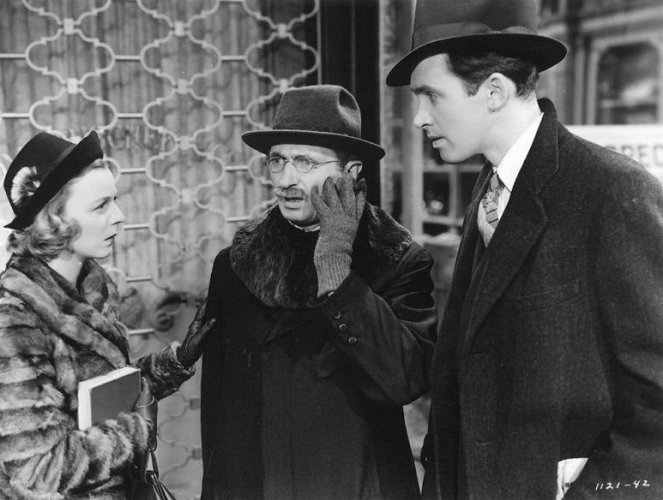 Sklep na rogu - Z filmu - Margaret Sullavan, Felix Bressart, James Stewart