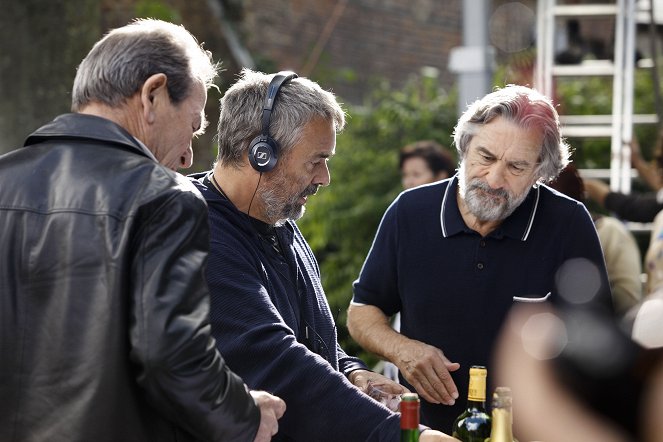 Malavita - The Family - Dreharbeiten - Luc Besson, Robert De Niro