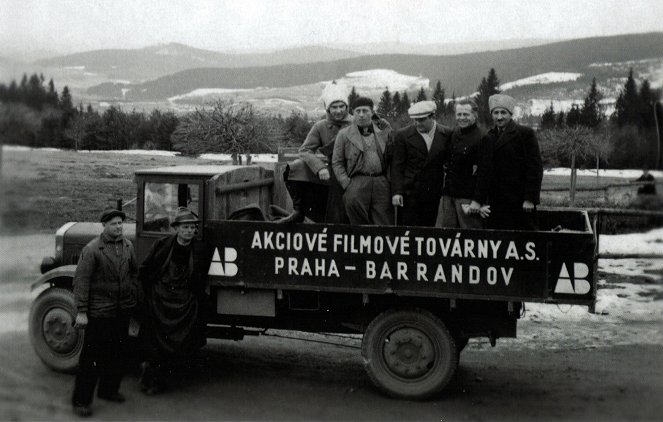 Jízdní hlídka - Forgatási fotók - Václav Binovec