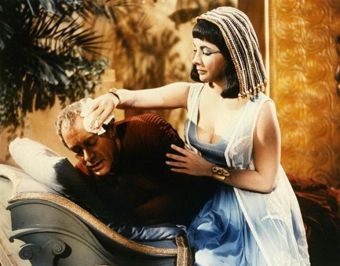Cleópatra - De filmes - Rex Harrison, Elizabeth Taylor