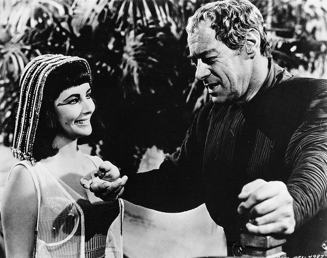 Cleópatra - Do filme - Elizabeth Taylor, Rex Harrison