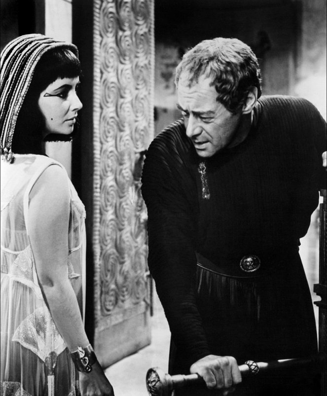Kleopatra - Z filmu - Elizabeth Taylor, Rex Harrison