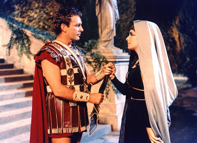 Kleopátra - Filmfotók - Richard Burton, Elizabeth Taylor