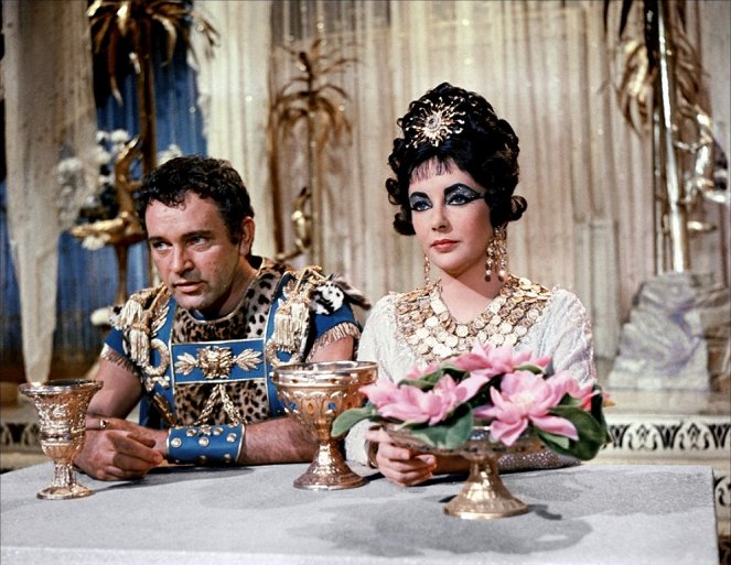 Cleopatra - Filmfotos - Richard Burton, Elizabeth Taylor