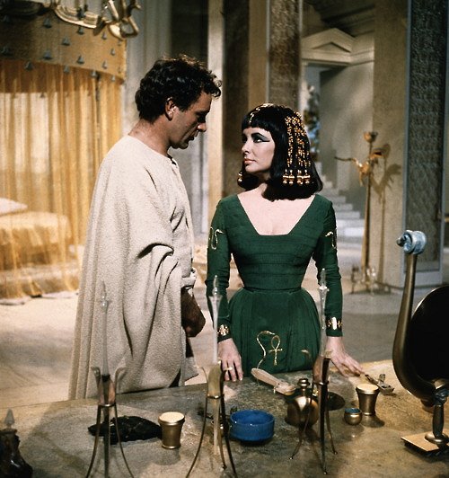 Cleopatra - Filmfotos - Richard Burton, Elizabeth Taylor