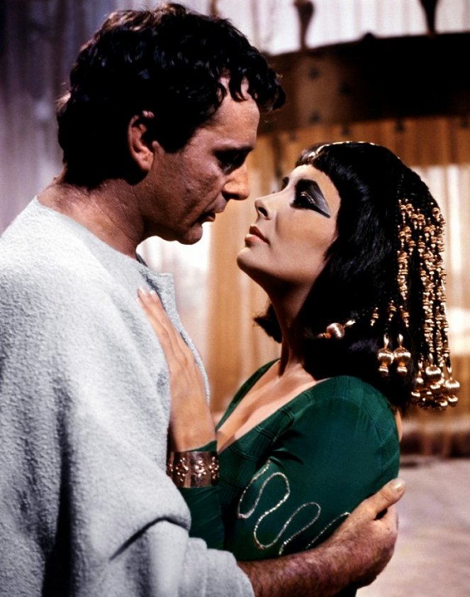 Cleópatra - Do filme - Richard Burton, Elizabeth Taylor