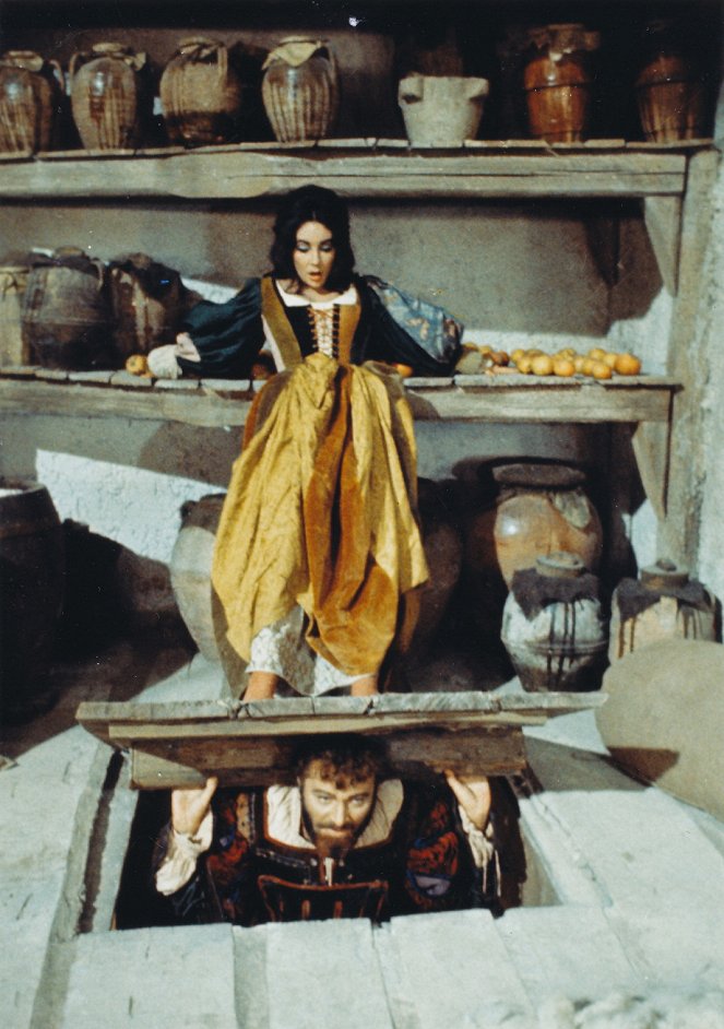 A makrancos hölgy - Filmfotók - Elizabeth Taylor, Richard Burton