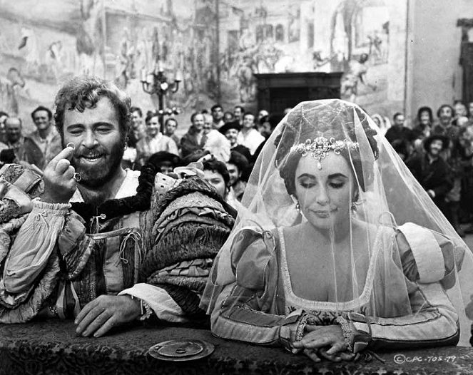 A makrancos hölgy - Filmfotók - Richard Burton, Elizabeth Taylor