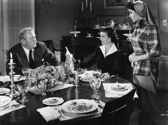 Spencer Tracy, Joan Bennett, Elizabeth Taylor