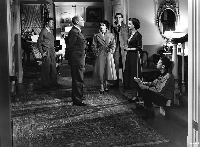 Father of the Bride - Do filme - Tom Irish, Spencer Tracy, Elizabeth Taylor, Don Taylor, Joan Bennett, Russ Tamblyn