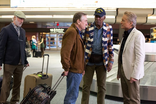 Frajeri vo Vegas - Z filmu - Kevin Kline, Robert De Niro, Morgan Freeman, Michael Douglas