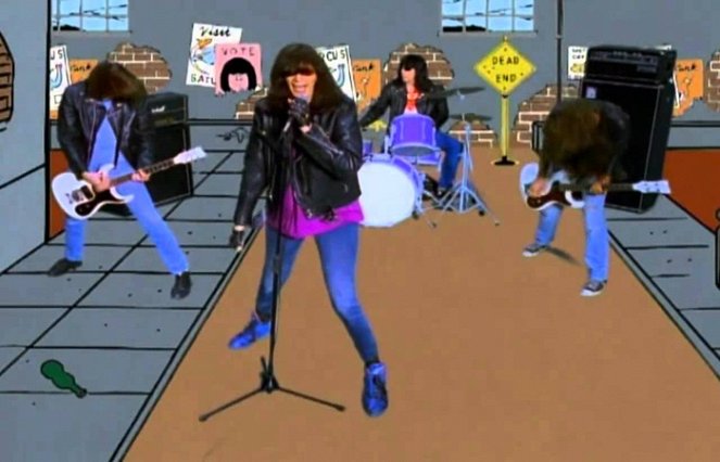 Ramones - I Don't Want to Grow Up - Van film - Joey Ramone, Marky Ramone