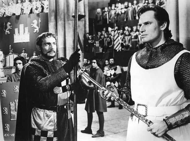 El Cid - Z filmu - Raf Vallone, Charlton Heston