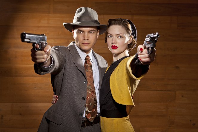 Bonnie & Clyde - Promóció fotók - Emile Hirsch, Holliday Grainger