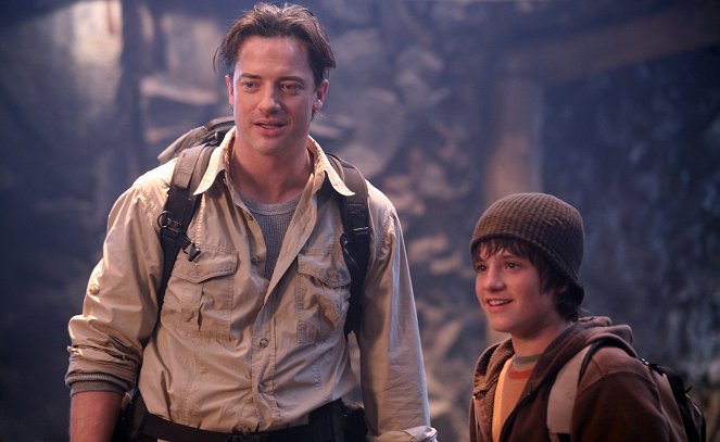 Viagem ao Centro da Terra - Do filme - Brendan Fraser, Josh Hutcherson