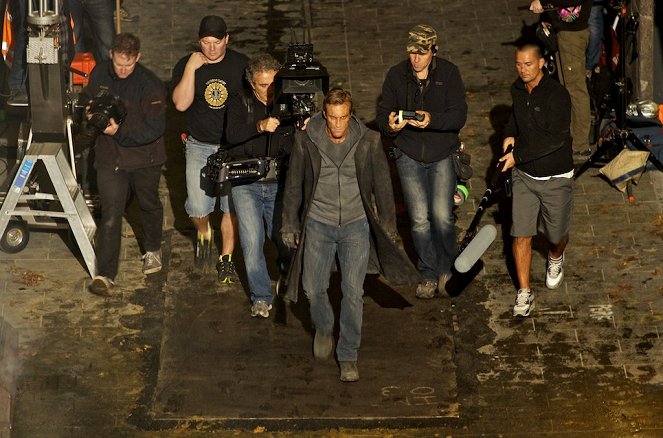 I, Frankenstein - Tournage - Aaron Eckhart