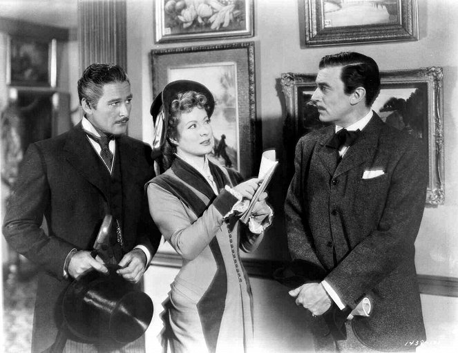 Die Forsyte Saga - Filmfotos - Errol Flynn, Greer Garson, Walter Pidgeon