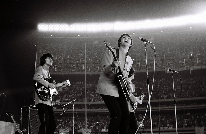 The Beatles at Shea Stadium - Do filme - George Harrison, Paul McCartney