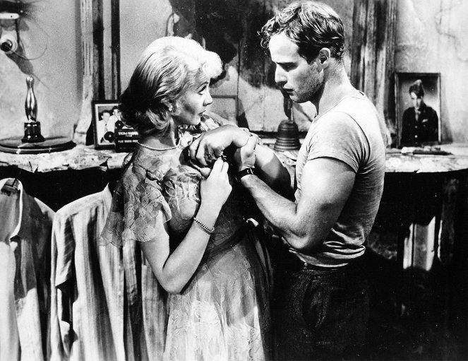 Tramvaj do stanice Touha - Z filmu - Vivien Leigh, Marlon Brando