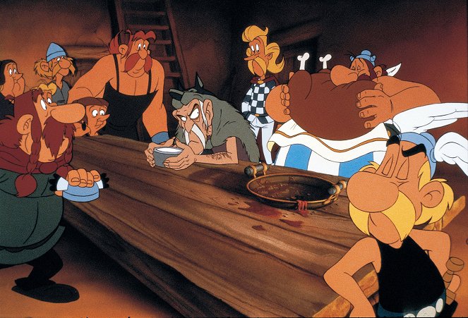 Asterix és a nagy ütközet - Filmfotók