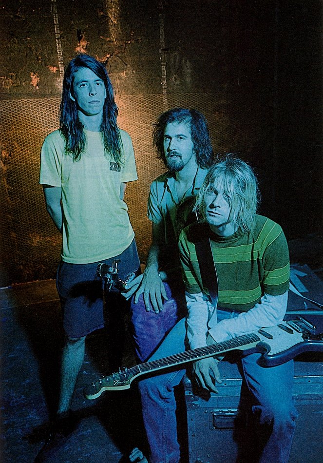 Nirvana: Smells Like Teen Spirit - Werbefoto - Dave Grohl, Krist Novoselic, Kurt Cobain