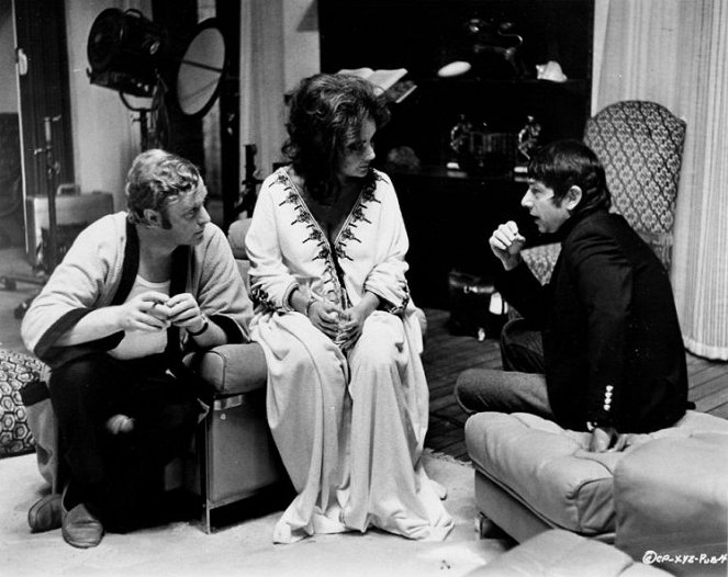 Zee and Co. - Dreharbeiten - Michael Caine, Elizabeth Taylor, Brian G. Hutton