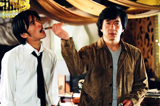 Xin jing cha gu shi - Z filmu - Nicholas Tse, Jackie Chan