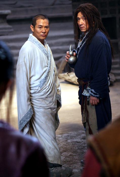A tiltott királyság - Filmfotók - Jet Li, Jackie Chan