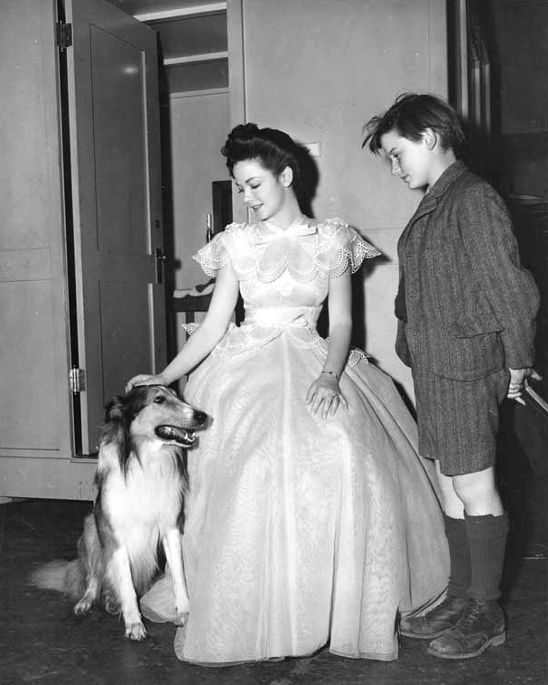 Lassie Come Home - Making of - Pal, Kathryn Grayson, Roddy McDowall