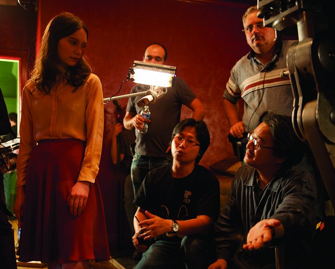 Stoker - Tournage - Mia Wasikowska, Chan-wook Park