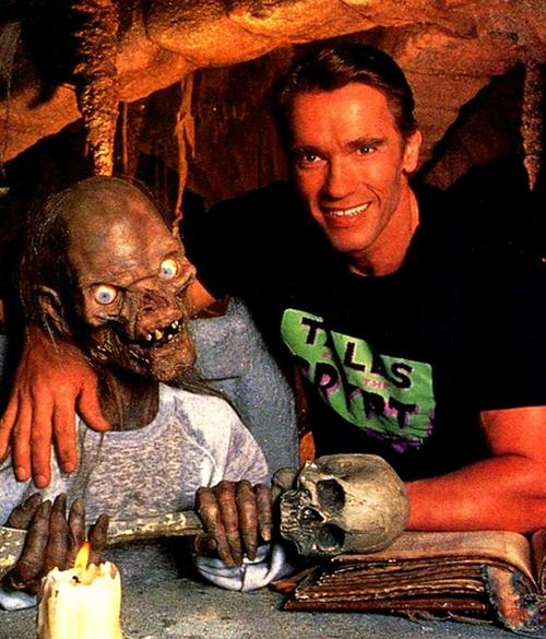 Historias de la cripta - Promoción - Arnold Schwarzenegger