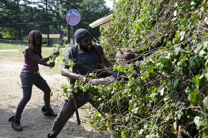 The Walking Dead - Indifference - Photos - Danai Gurira, Chad L. Coleman