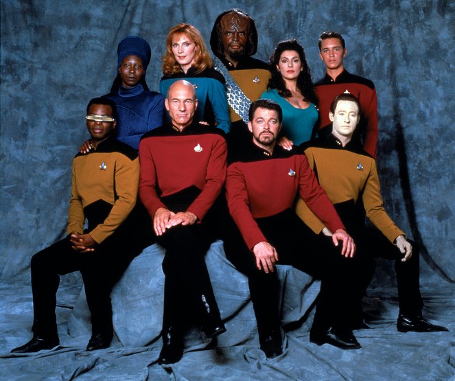 Star Trek: Az új nemzedék - Season 4 - Promóció fotók - LeVar Burton, Whoopi Goldberg, Patrick Stewart, Gates McFadden, Michael Dorn, Jonathan Frakes, Marina Sirtis, Wil Wheaton, Brent Spiner