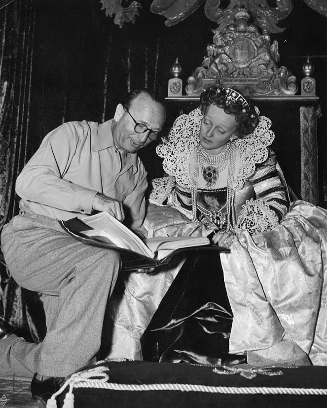 Günstling einer Königin - Dreharbeiten - Michael Curtiz, Bette Davis