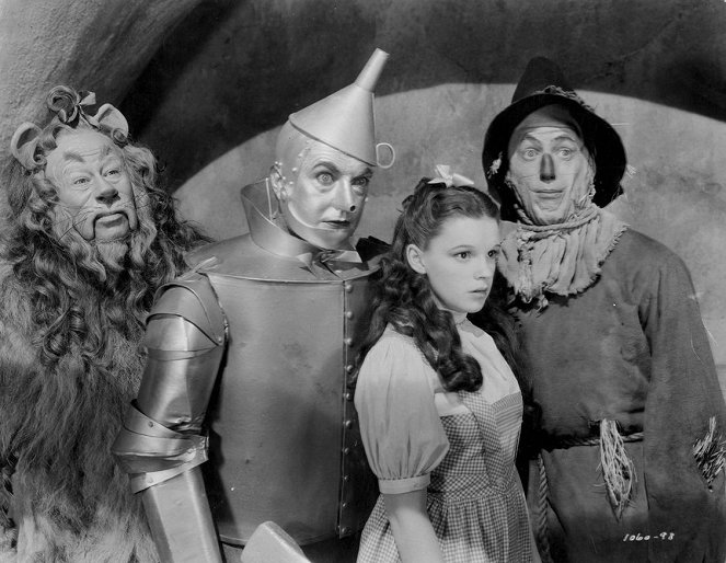 Der Zauberer von Oz - Filmfotos - Bert Lahr, Jack Haley, Judy Garland, Ray Bolger