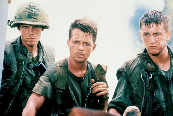 Die Verdammten des Krieges - Filmfotos - Don Harvey, Michael J. Fox, Sean Penn