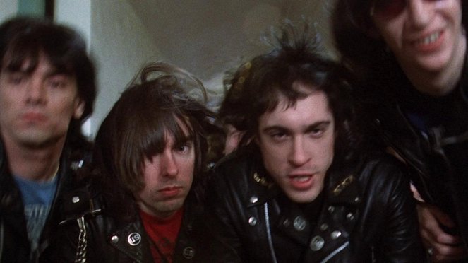 Rock 'n' Roll High School - Van film - Dee Dee Ramone, Johnny Ramone, Marky Ramone, Joey Ramone