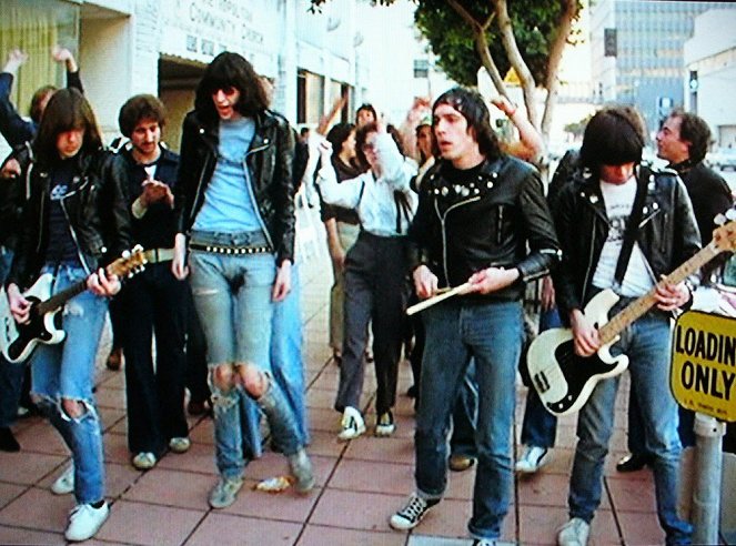 Rock 'n' Roll High School - Do filme - Johnny Ramone, Joey Ramone, Marky Ramone, Dee Dee Ramone