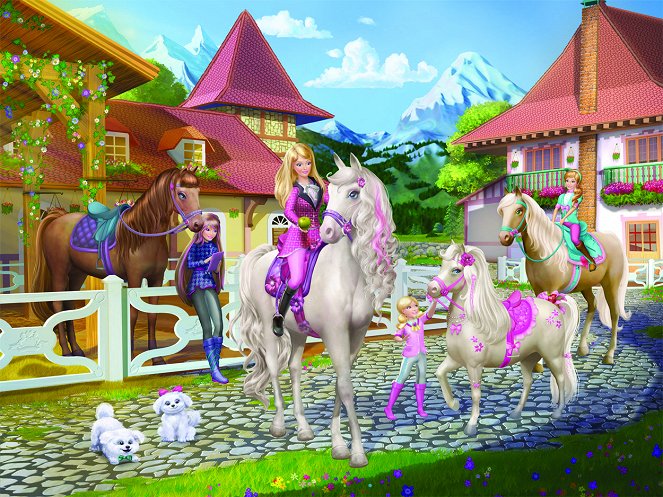 Barbie & Her Sisters in A Pony Tale - Van film