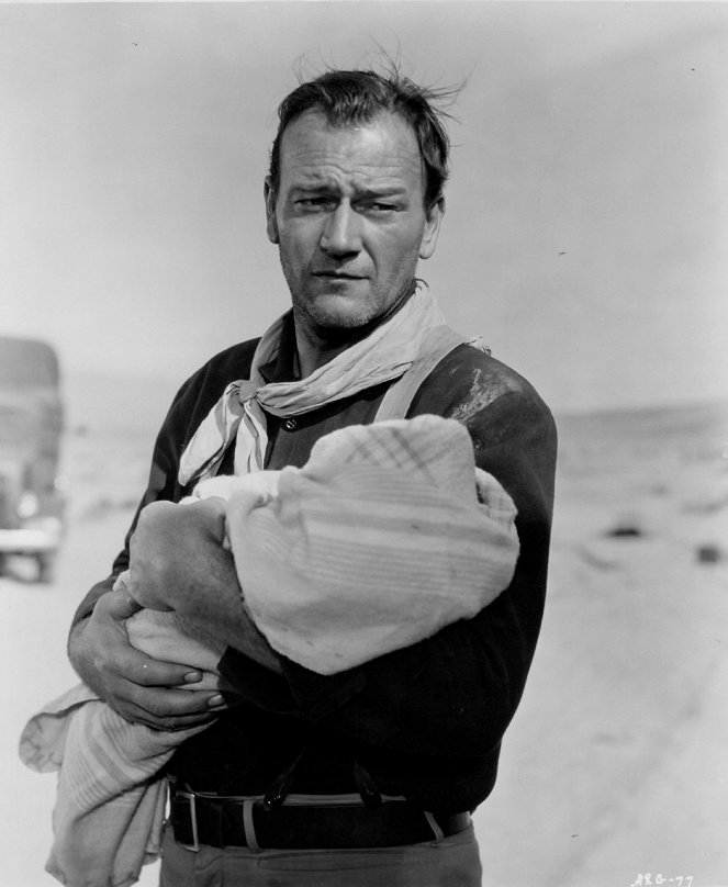 3 Godfathers - Do filme - John Wayne