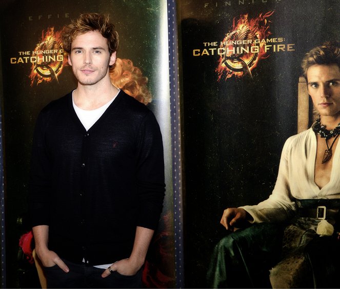 The Hunger Games: Em Chamas - De eventos - Sam Claflin