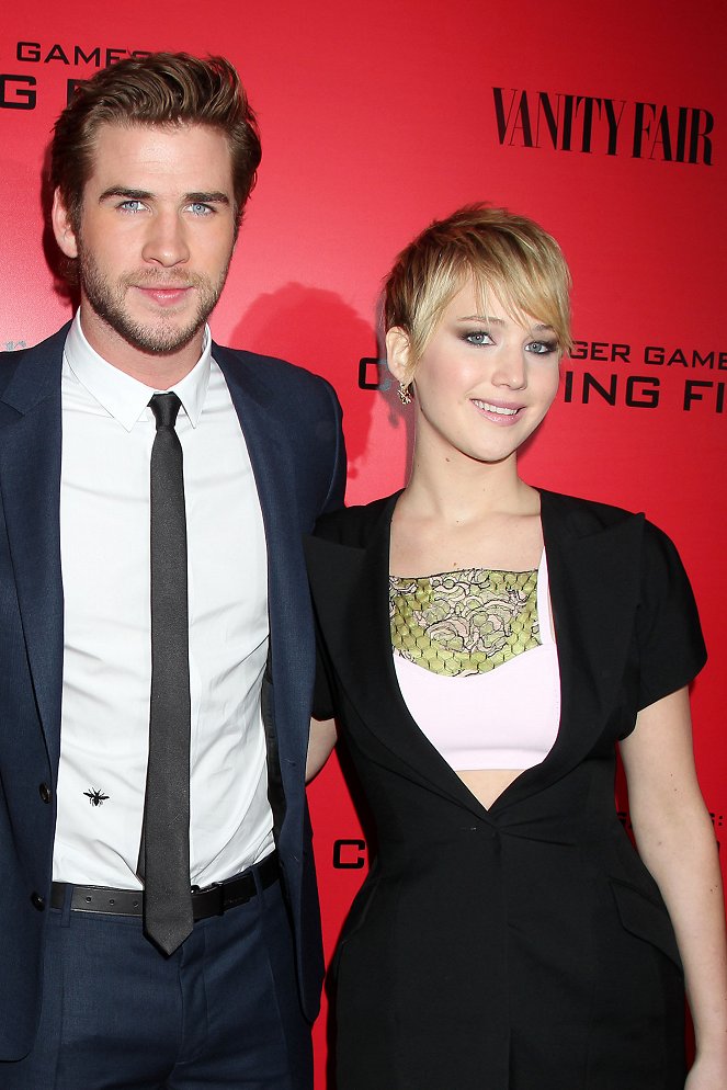 The Hunger Games: Catching Fire - Events - Liam Hemsworth, Jennifer Lawrence