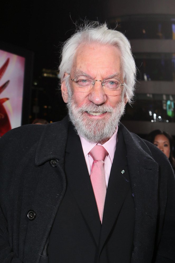 The Hunger Games: Catching Fire - Events - Donald Sutherland