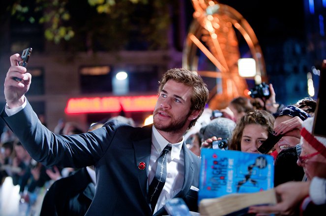 The Hunger Games: Em Chamas - De eventos - Liam Hemsworth