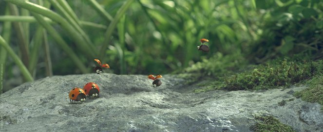 Mrňouskové: Údolí ztracených mravenců - Z filmu