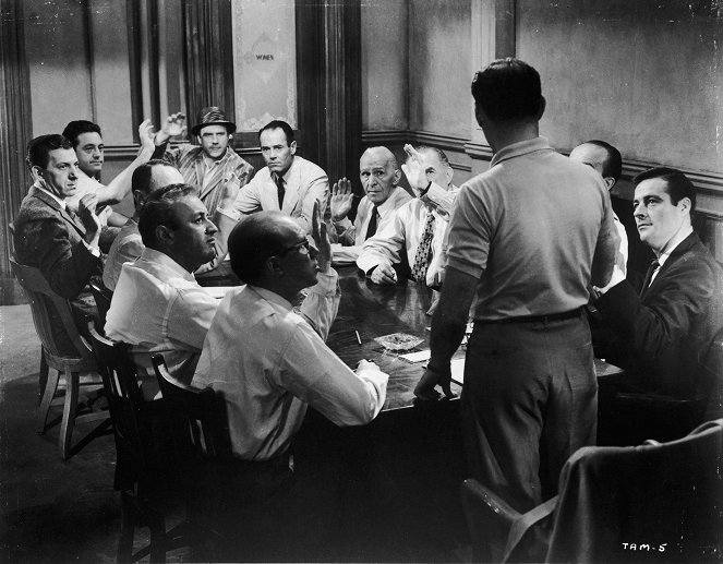 12 hombres sin piedad - De la película - Jack Klugman, Edward Binns, Lee J. Cobb, Jack Warden, John Fiedler, Henry Fonda, Joseph Sweeney, Robert Webber